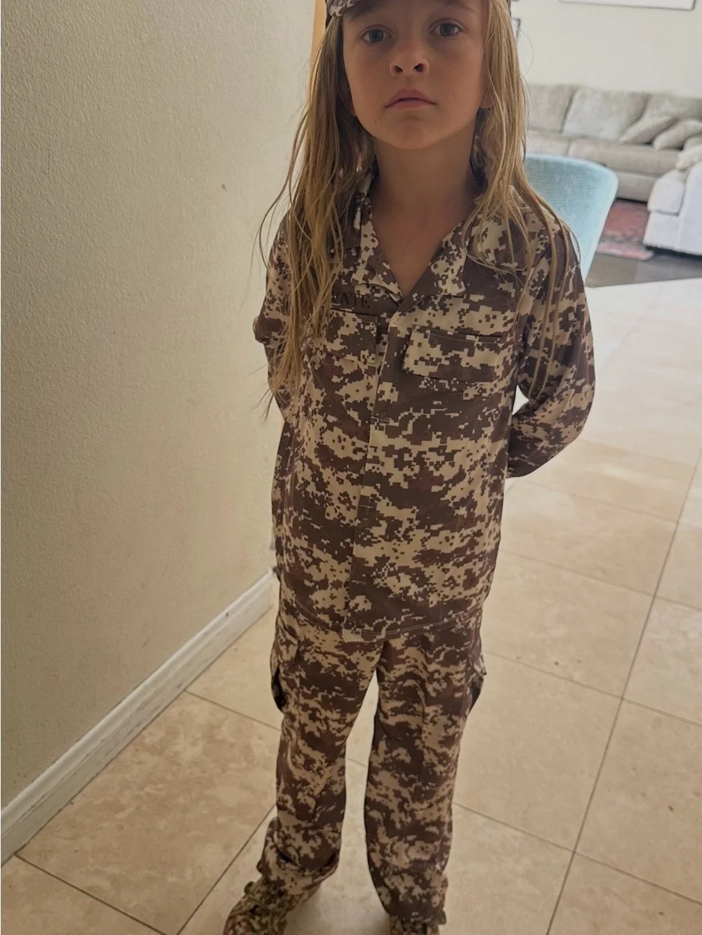 Halloween Soldier Costume | Size Small (6-8)